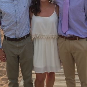 Cute cream sun dress